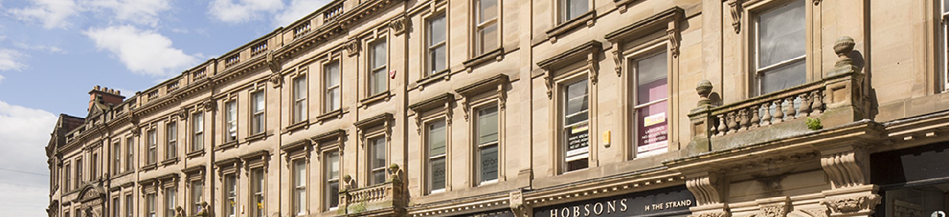 A view of Derby City Centre Conservation Area