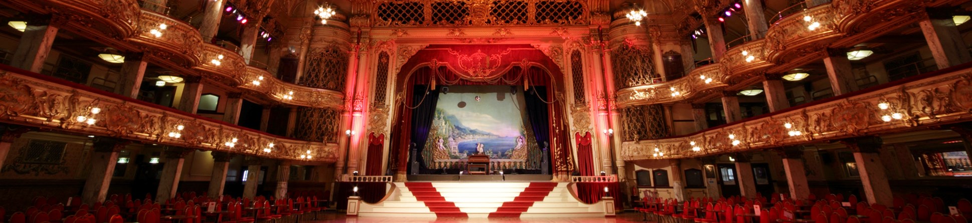 Interior of Blackpool Tower ballroom