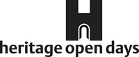 Logo including text: "heritage open days"