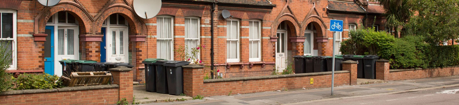 Houses in Noel Park conservation area, Haringey, London