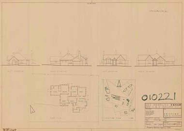 Floor plan, Woodlee Employment Rehabilitation Centre , 1-2 Callow Hill, Egham, Surrey. 