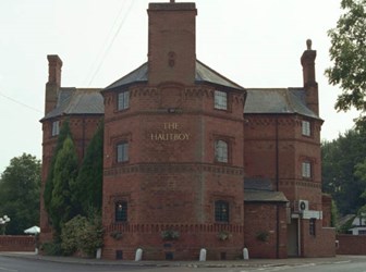 The Hautboy Hotel, Ockham built by William, first Earl of Lovelace in 1864