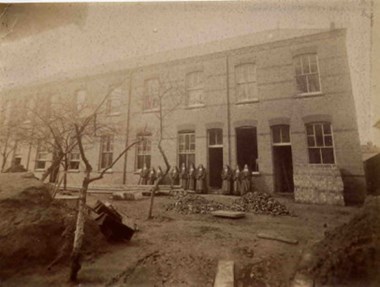 Preservation Home and laundry, St Mary's Convent Brentford, c.1894, archive ref. IIG/1/3
Reproduced by permission of the Generalate of the Poor Servants of the Mother of God