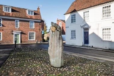 The Symbol of Discovery by John Skelton, Chichester, 1963. Listed Grade II © Historic England