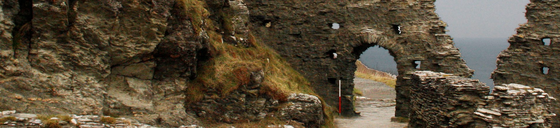 Tintagel curtain wall.